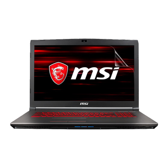 MSI GV72 8RE Vivid Screen Protector