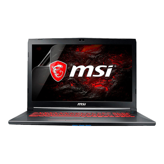 MSI GV72 7RE Matte Screen Protector