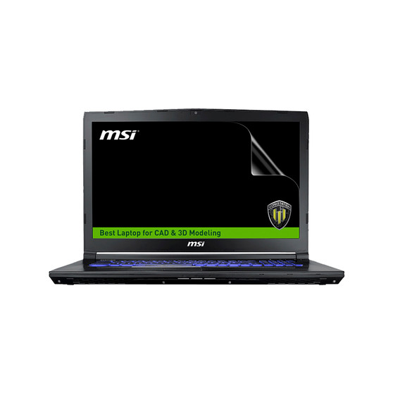 MSI Workstation WE72 7RJ Vivid Screen Protector