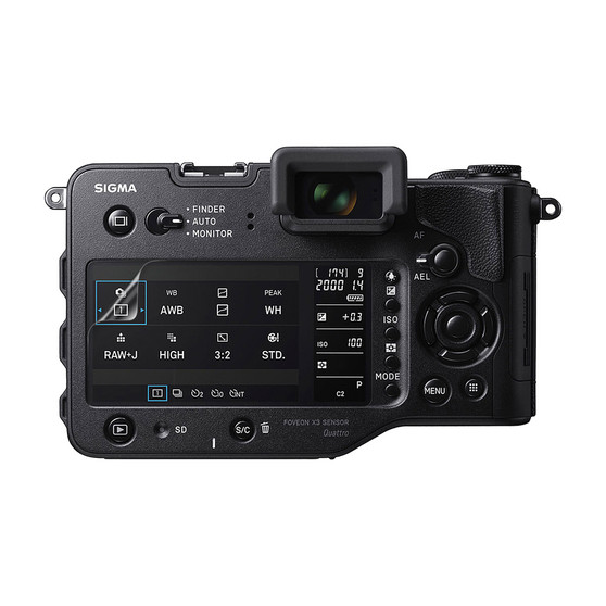 Sigma sd Quattro H Vivid Screen Protector