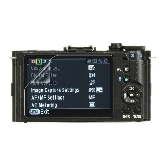 Ricoh Pentax Q-S1 Silk Screen Protector