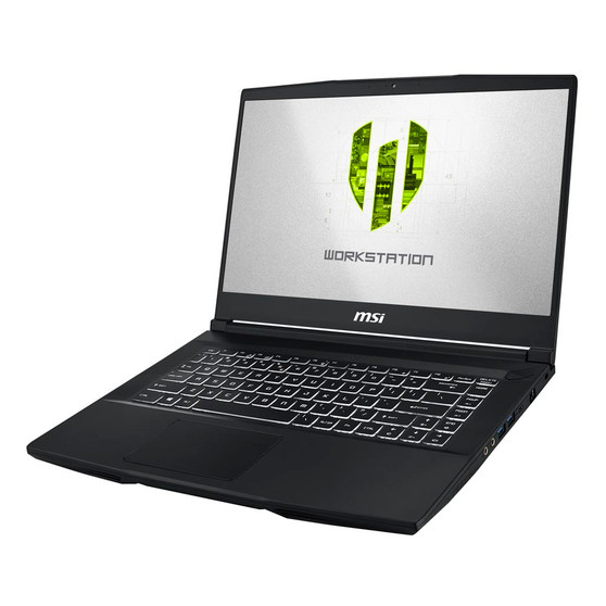 MSI Workstation WP65 9TH Privacy Quad Screen Protector