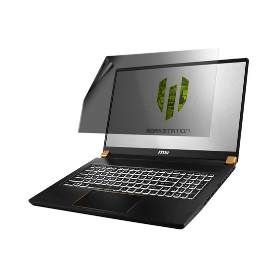 MSI Workstation WS75 9TK Privacy Lite Screen Protector