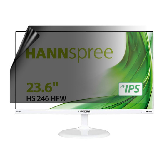 Hannspree Monitor HS 246 HFW Privacy Lite Screen Protector