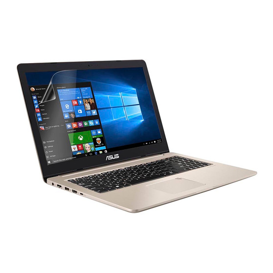 Asus VivoBook Pro N580VD (Touch) Matte Screen Protector