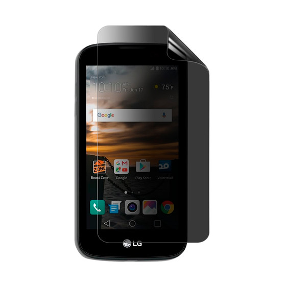 LG K3 Privacy Plus Screen Protector