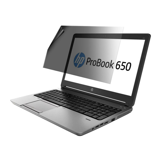 HP ProBook 650 G4 (Touch) Privacy Lite Screen Protector