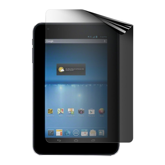 ZTE Optik 2 Privacy (Portrait) Screen Protector