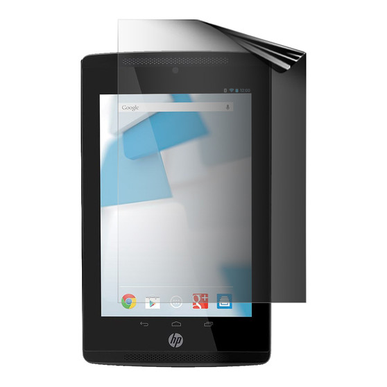 HP Slate 7 Extreme Privacy (Portrait) Screen Protector