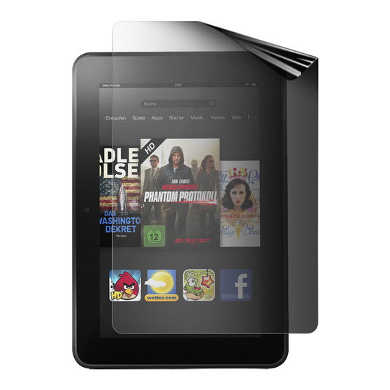 Amazon Kindle Fire HD 7 (2012) Privacy (Portrait) Screen Protector