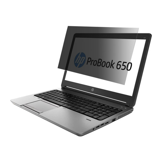 HP ProBook 650 G4 (Touch) Privacy Plus Screen Protector