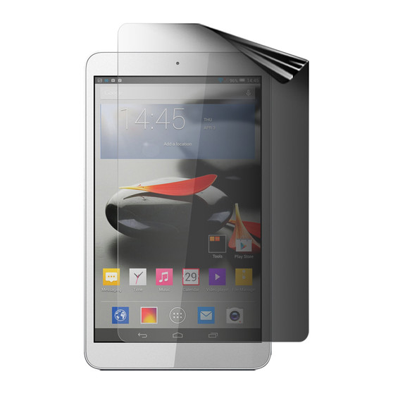 Alcatel Onetouch POP 8 Privacy (Portrait) Screen Protector