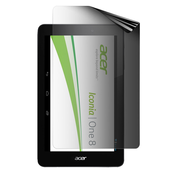 Acer Iconia One 8 B1-810 Privacy (Portrait) Screen Protector