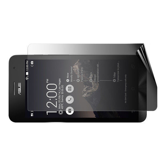 Asus ZenFone 5 A500CG Privacy (Landscape) Screen Protector