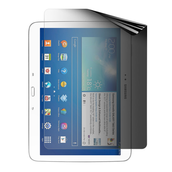 Samsung Galaxy Tab 3 10.1 Privacy (Portrait) Screen Protector