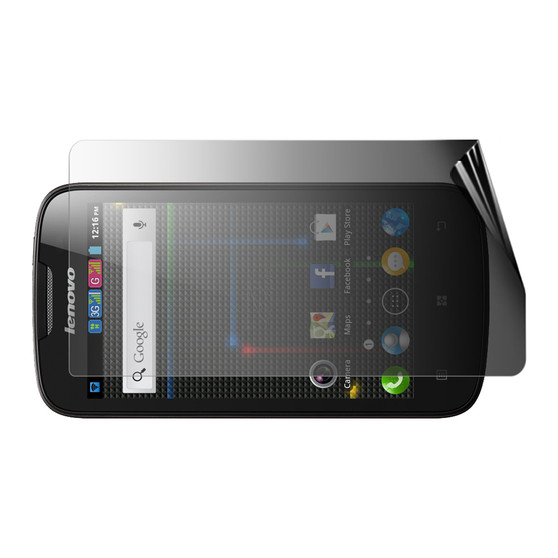 Lenovo A690 Privacy (Landscape) Screen Protector