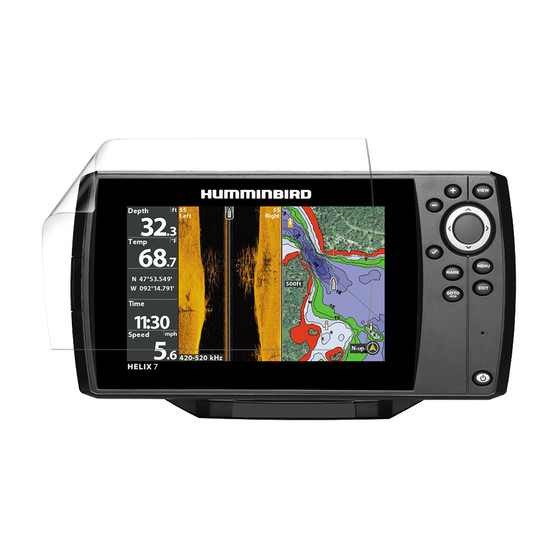 Humminbird Helix 7 G2 Silk Screen Protector