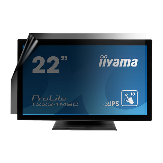 iiYama ProLite T2234MSC-B6X Privacy Lite Screen Protector