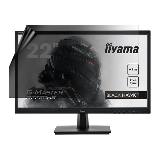 iiYama G-Master G2230HS-B1 Privacy Lite Screen Protector