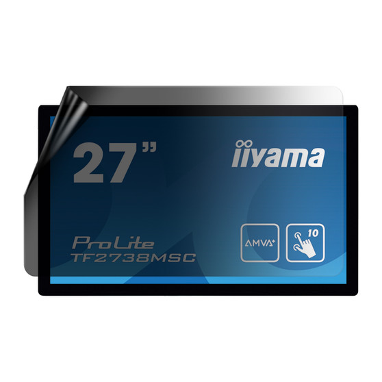 iiYama ProLite TF2738MSC-B1 Privacy Lite Screen Protector