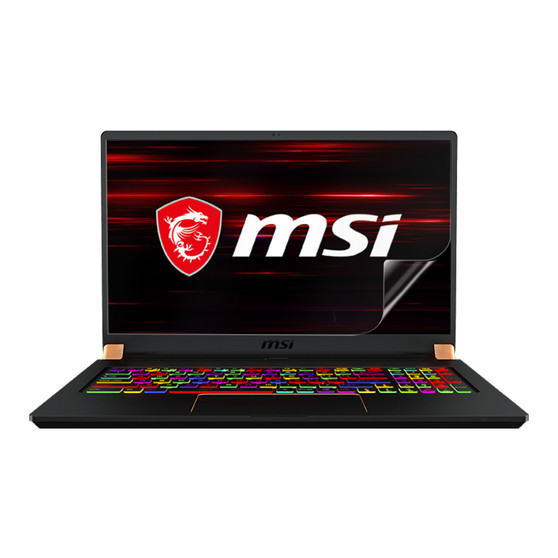 MSI GS75 Stealth 17 10SE Impact Screen Protector
