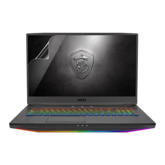 MSI GT76 Titan DT 17 10SFS Matte Screen Protector