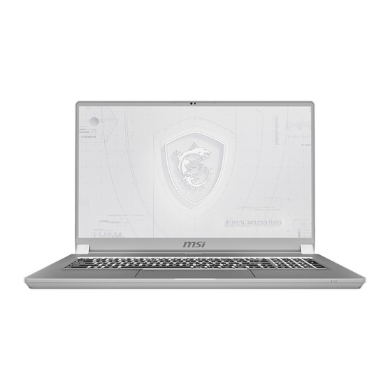 MSI Mobile Workstation WS75 10T