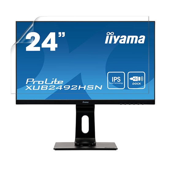 iiYama Monitor ProLite 24 (XUB2492HSN-B1) Silk Screen Protector