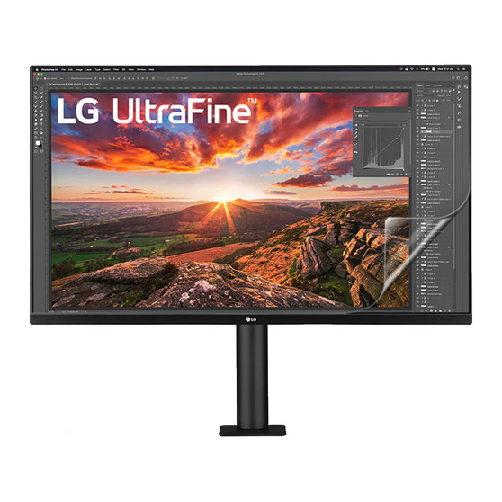 LG Monitor UltraFine Ergo 32 (32UN880-B) Impact Screen Protector