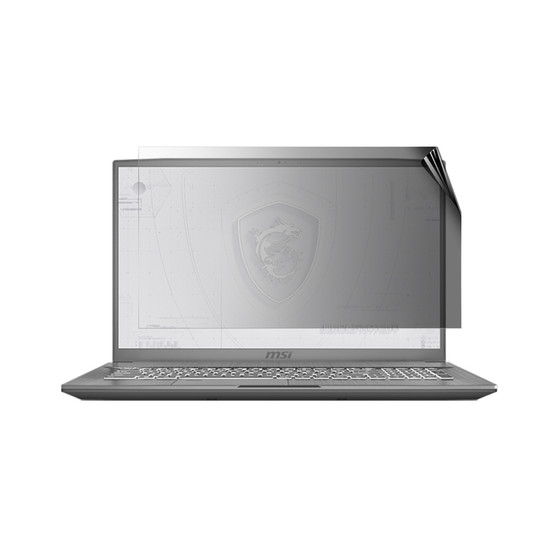 MSI Mobile Workstation WF75 10T Privacy Screen Protector