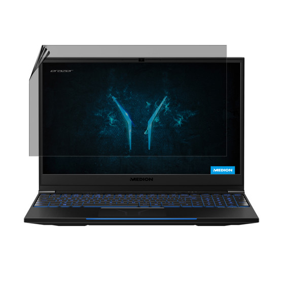 Medion Erazer 15 X15805 Privacy Quad Screen Protector