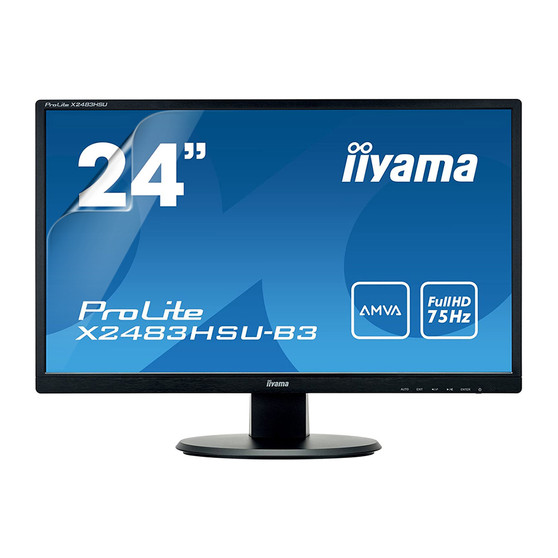 iiYama ProLite 24 (X2483HSU-B3) Matte Screen Protector
