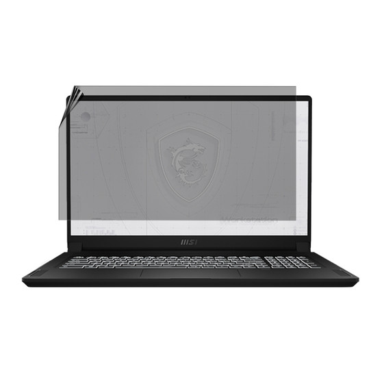 MSI Mobile Workstation WS76 11U Privacy Plus Screen Protector