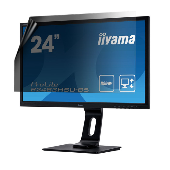 iiYama ProLite 24 (B2483HSU-B5) Privacy Lite Screen Protector