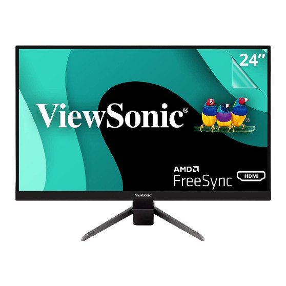 Viewsonic Monitor 24 VX2467-MHD Vivid Screen Protector