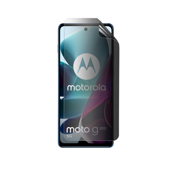 Motorola Moto G200 5G Privacy Screen Protector