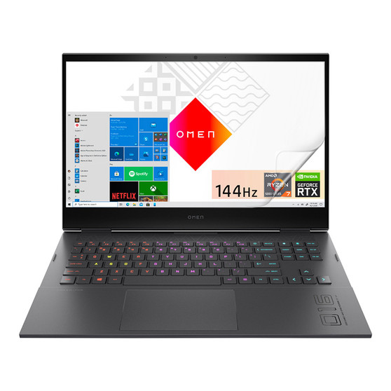 HP Omen 16Z C000 Impact Screen Protector
