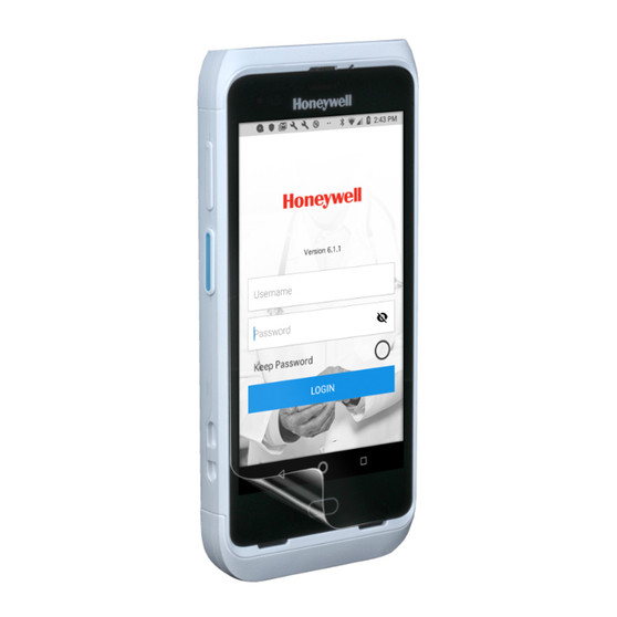 Honeywell CT40 XP HC Impact Screen Protector