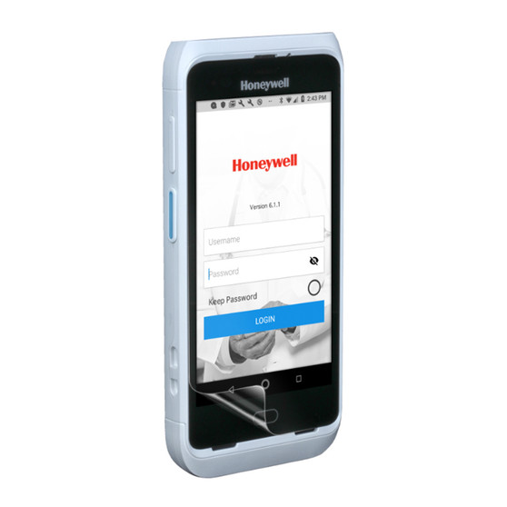 Honeywell CT40 HC Impact Screen Protector