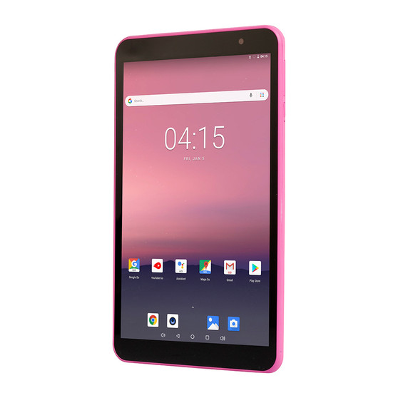 EVOO 8 Tablet (EV-A-81-8) Privacy Quad Screen Protector