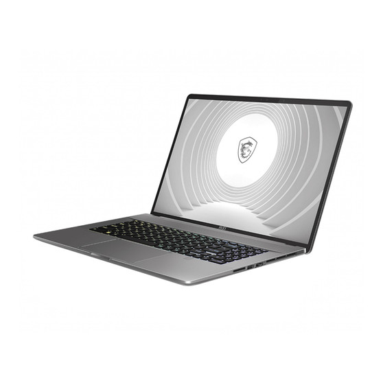 MSI CreatorPro Z17 A12U