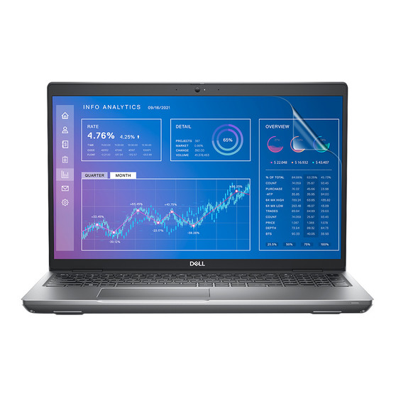Dell Precision 15 3571 (Non-Touch) Vivid Screen Protector
