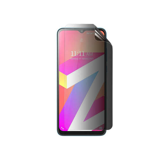 Lava Z3 Privacy Screen Protector