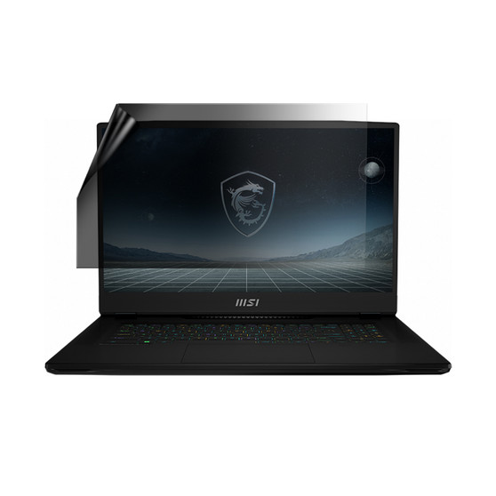MSI CreatorPro X17 A12U Privacy Lite Screen Protector