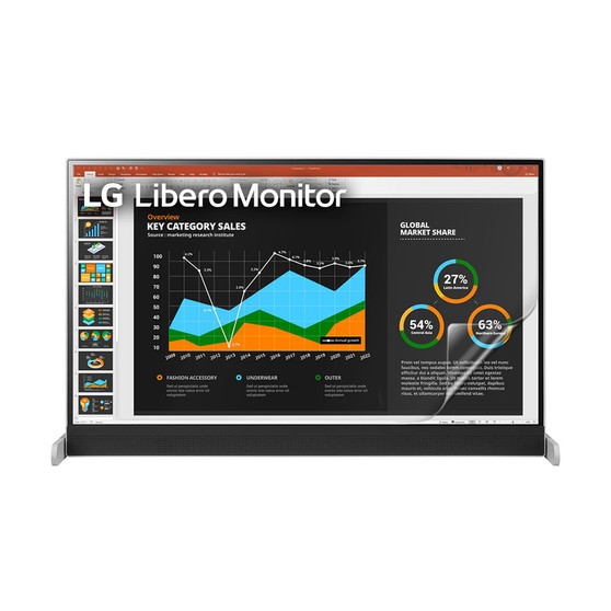 LG Libero Monitor 27BQ70QC-S (27) Impact Screen Protector