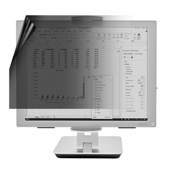 Onyx Boox Mira Privacy Lite Screen Protector