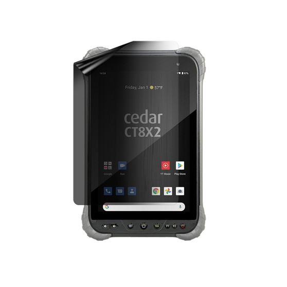 Juniper Systems Cedar CT8X2 Privacy Lite (Portrait) Screen Protector