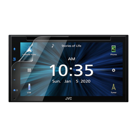 JVC KW-V66BT Matte Screen Protector