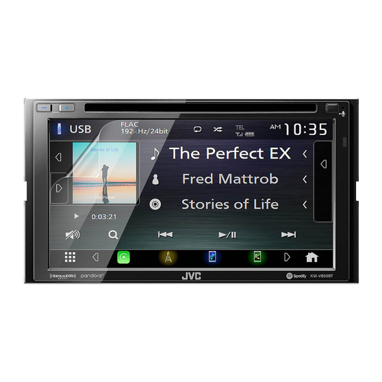 JVC KW-V850BT Matte Screen Protector