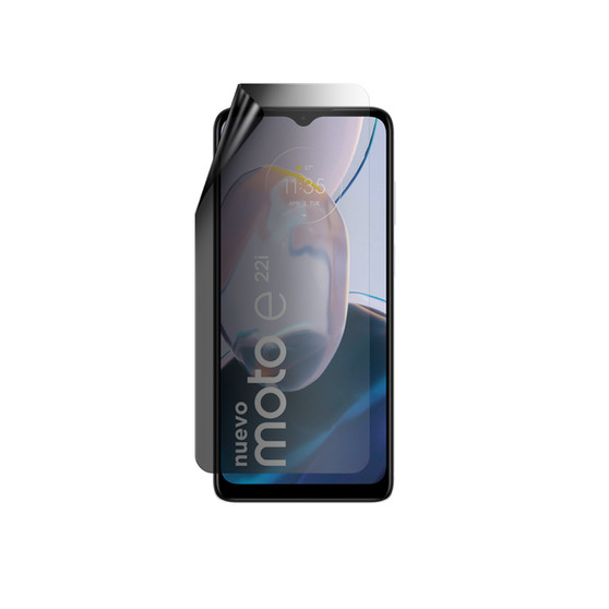 Motorola Moto E22i Privacy Lite Screen Protector